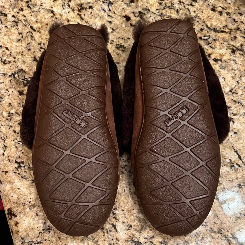 L.L. Bean Brown Suede Loafers - Picture 3 of 4